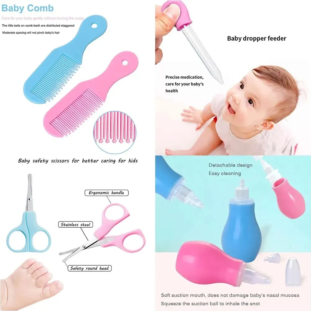 8PCS Baby Grooming Health Care KIT for Newborns and Toddlers Nail