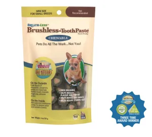 Ark Naturals Breath-less Chewable Brushless Toothpaste Mini 4oz
