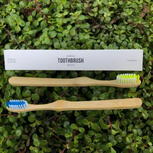 Bamboo Toothbrush (2-pack)
