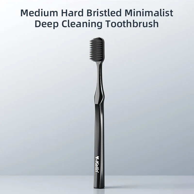 Extra Hard Men's Toothbrush Cleaning Set for Small and Medium Bristles