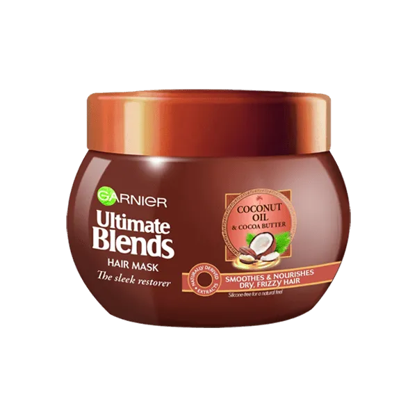 GARNIER ULTIMATE BLENDS COCONUT OIL & COCA BUTTER HAIR MASK 300ML