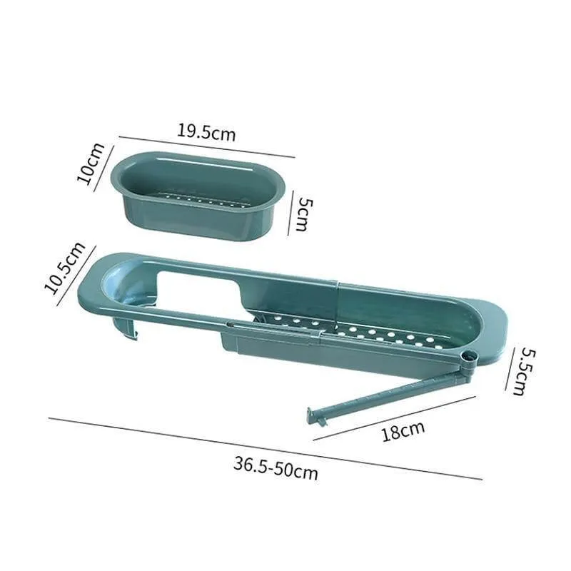 Kitchen Retractable Sink Rack Organizer