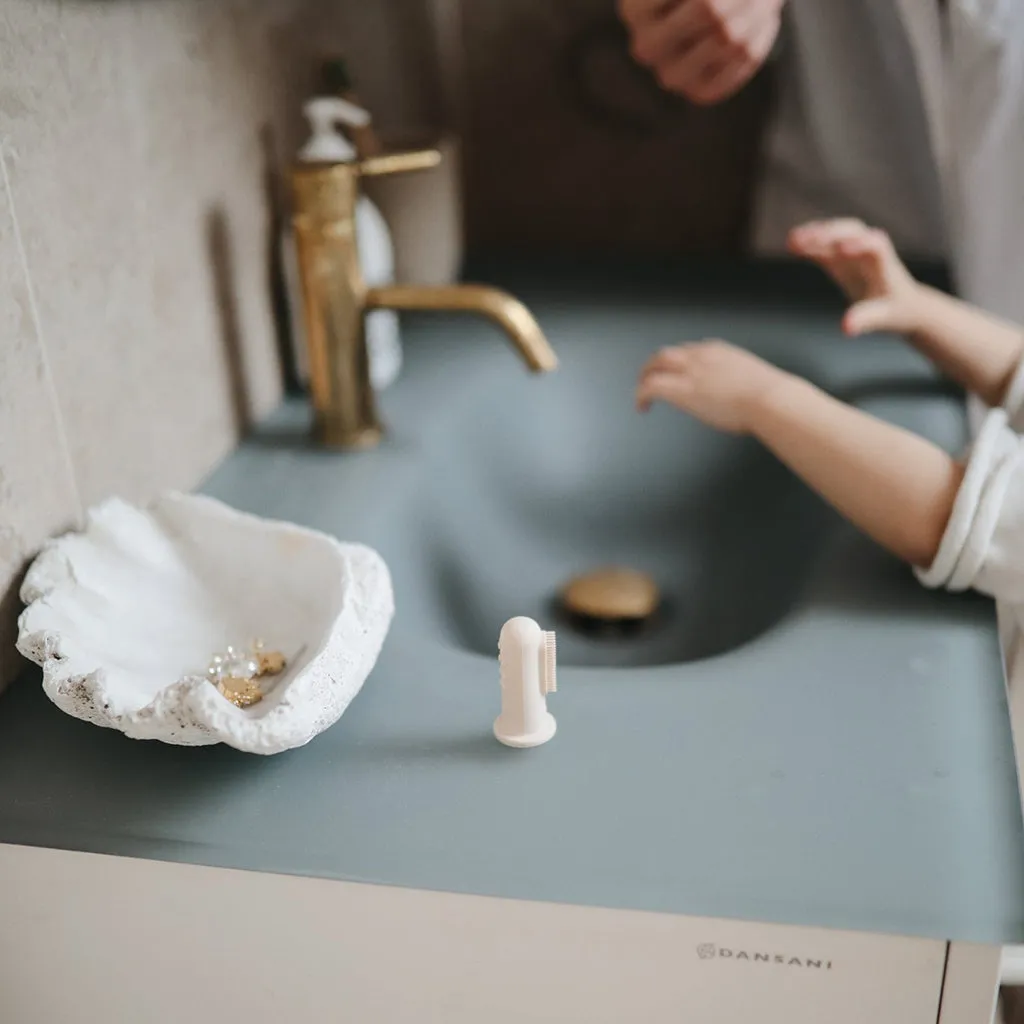 Mushie Silicone Finger Toothbrush