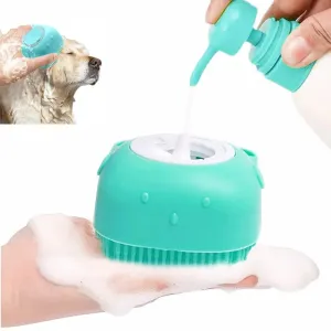 Pet Bathing Brush & Massager