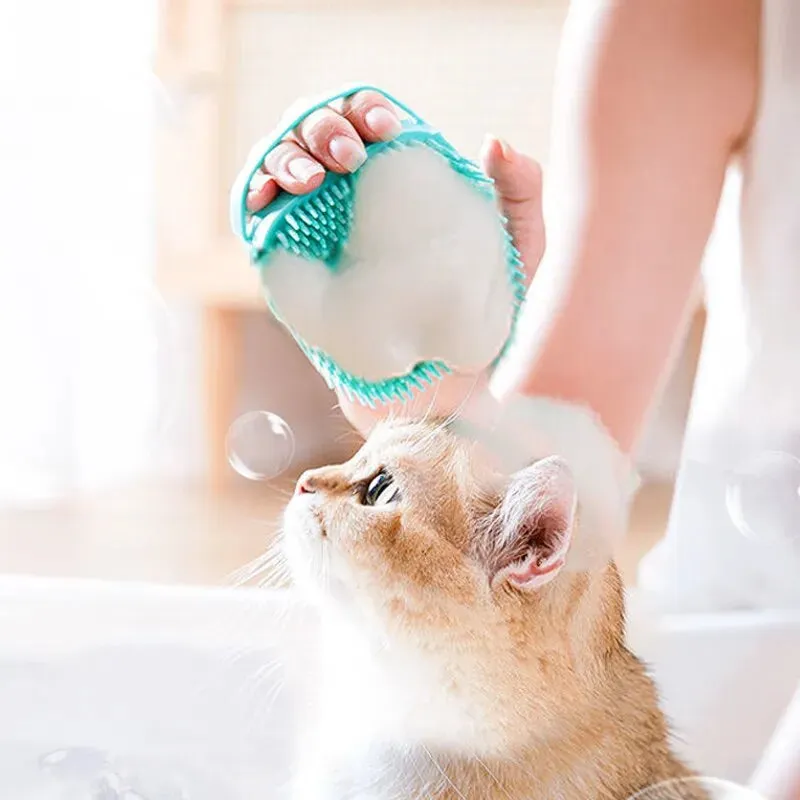 Pet Bathing Brush & Massager