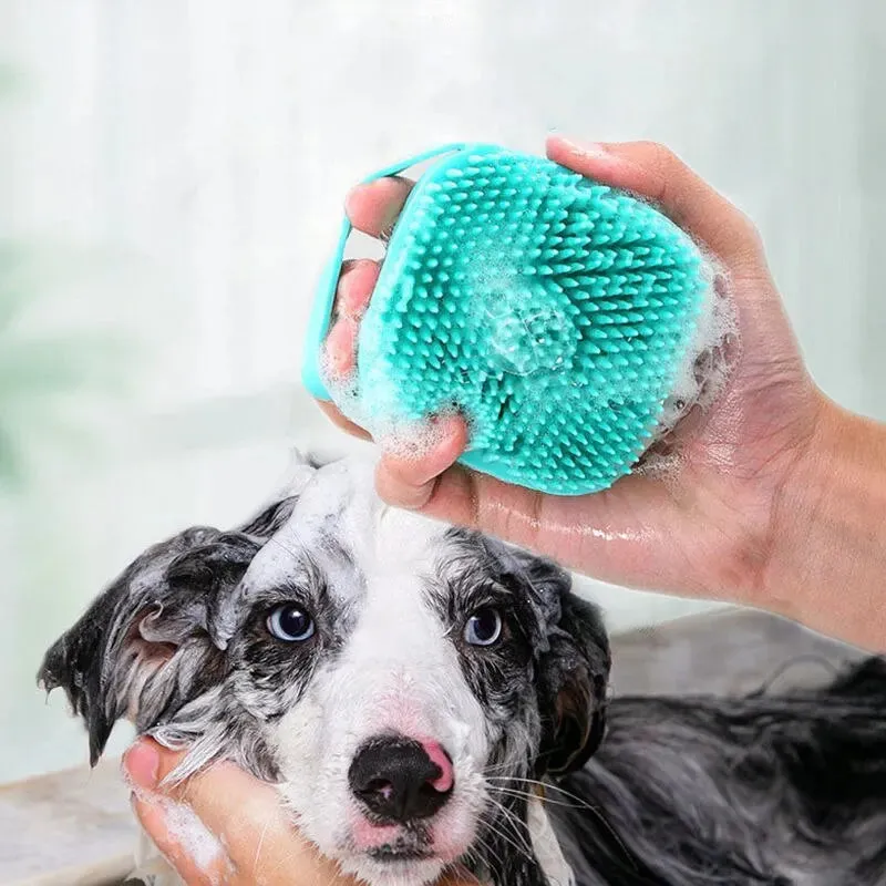 Pet Bathing Brush & Massager