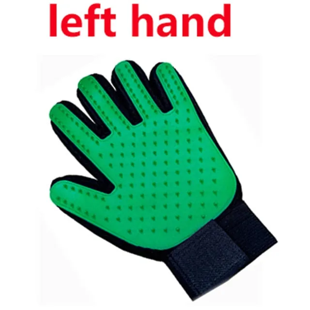 Pet Grooming Hair Removing Brush Gloves