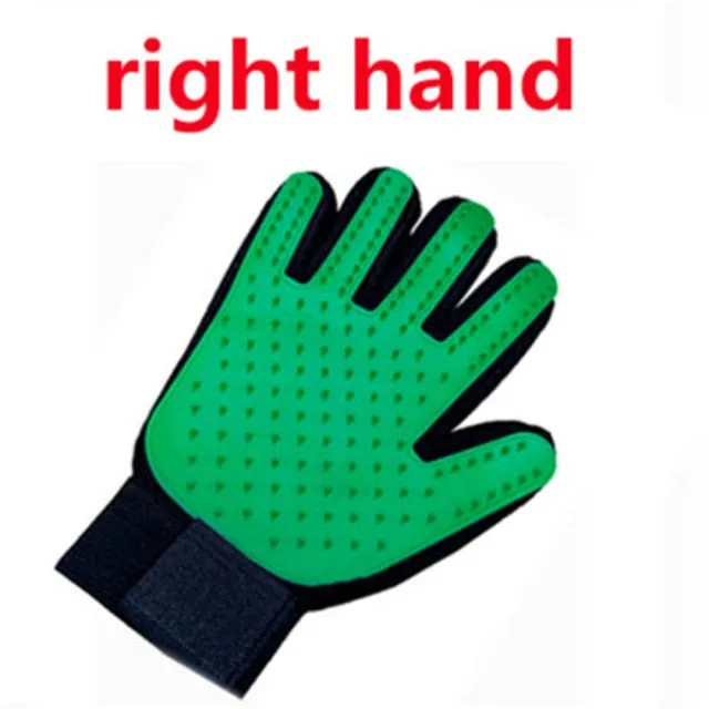 Pet Grooming Hair Removing Brush Gloves