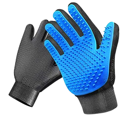 Pet Grooming Hair Removing Brush Gloves