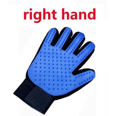 Pet Grooming Hair Removing Brush Gloves