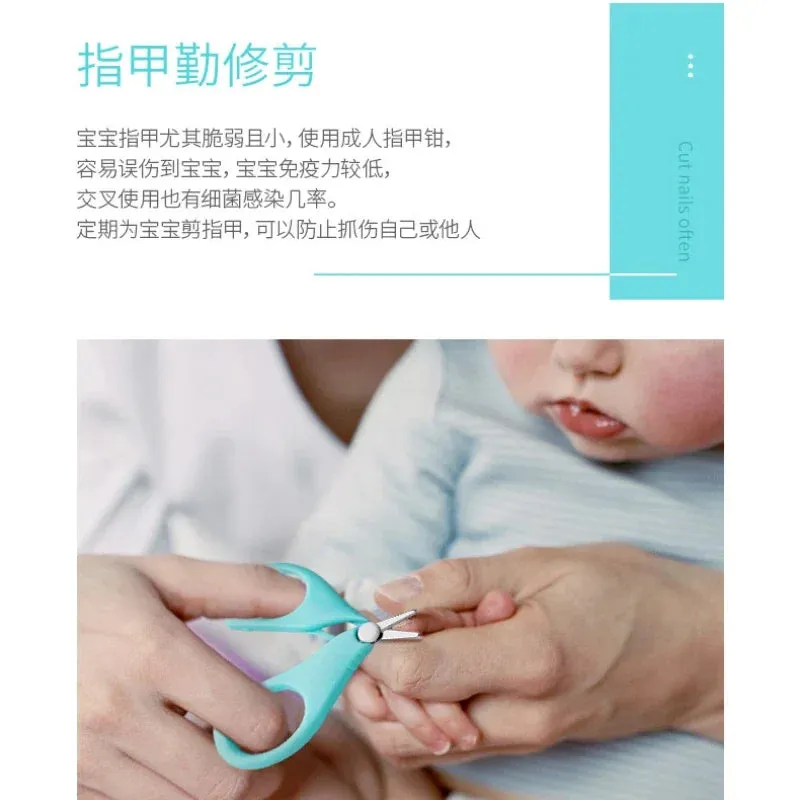 Safety Mini Nail Clippers Scissors Cutter Convenient Daily Baby Nail