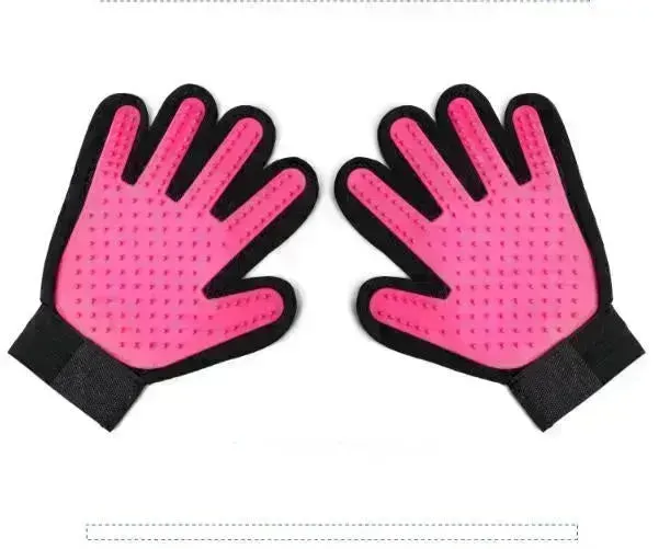 Silicone Pet Hair Removal Glove Comb Pet Grooming Gloves Brush