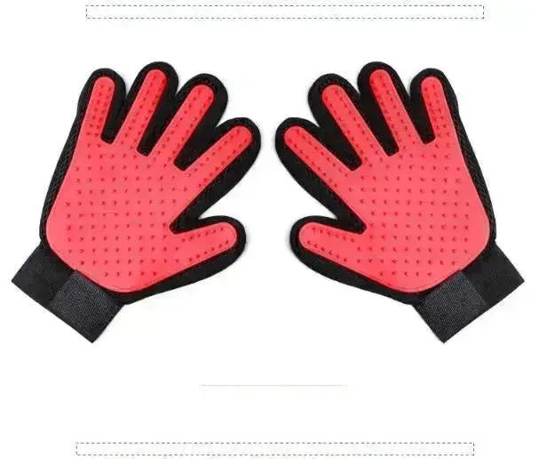 Silicone Pet Hair Removal Glove Comb Pet Grooming Gloves Brush