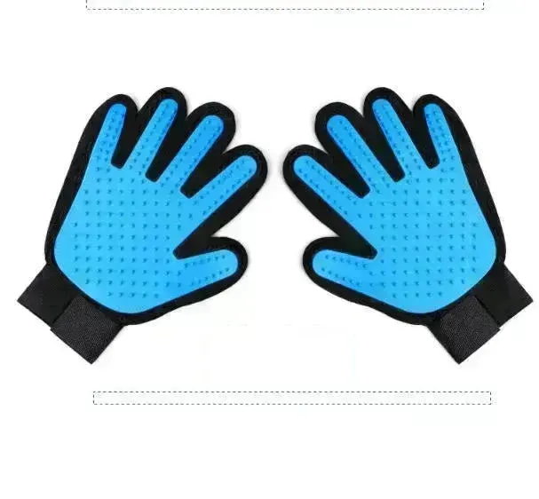 Silicone Pet Hair Removal Glove Comb Pet Grooming Gloves Brush