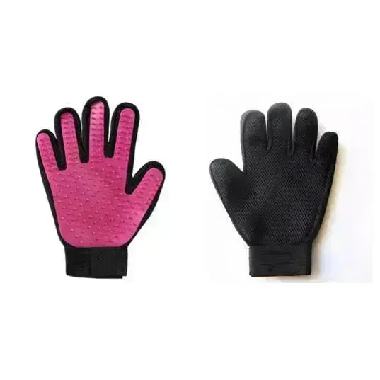 Silicone Pet Hair Removal Glove Comb Pet Grooming Gloves Brush