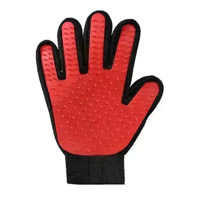 Silicone Pet Hair Removal Glove Comb Pet Grooming Gloves Brush