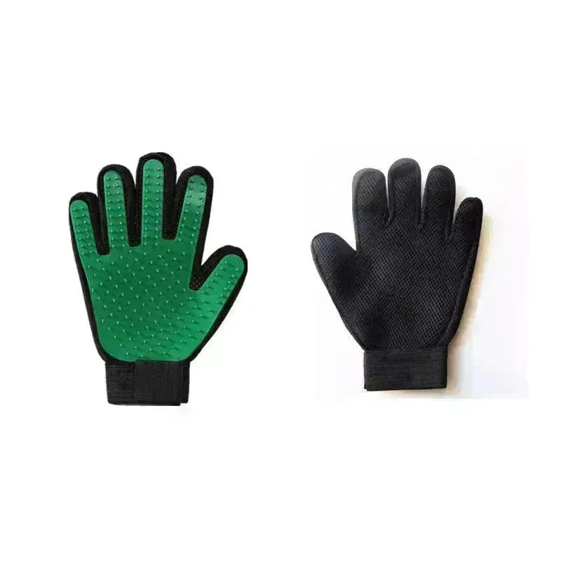 Silicone Pet Hair Removal Glove Comb Pet Grooming Gloves Brush