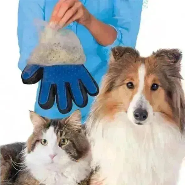 Silicone Pet Hair Removal Glove Comb Pet Grooming Gloves Brush