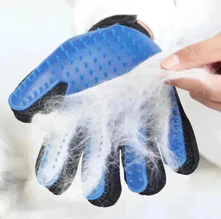 Silicone Pet Hair Removal Glove Comb Pet Grooming Gloves Brush