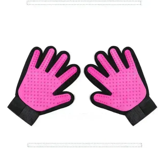 Silicone Pet Hair Removal Glove Comb Pet Grooming Gloves Brush