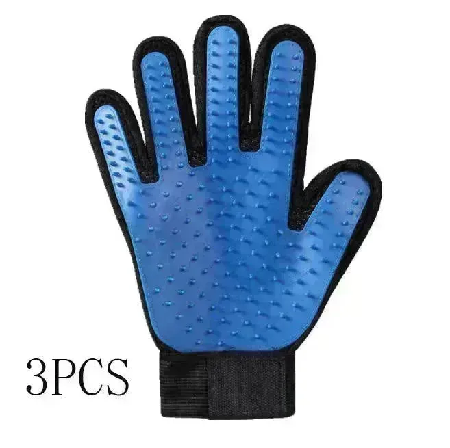 Silicone Pet Hair Removal Glove Comb Pet Grooming Gloves Brush