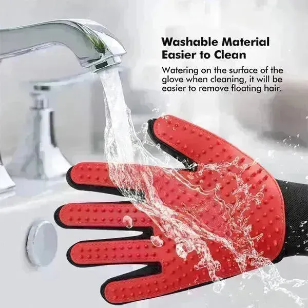 Silicone Pet Hair Removal Glove Comb Pet Grooming Gloves Brush