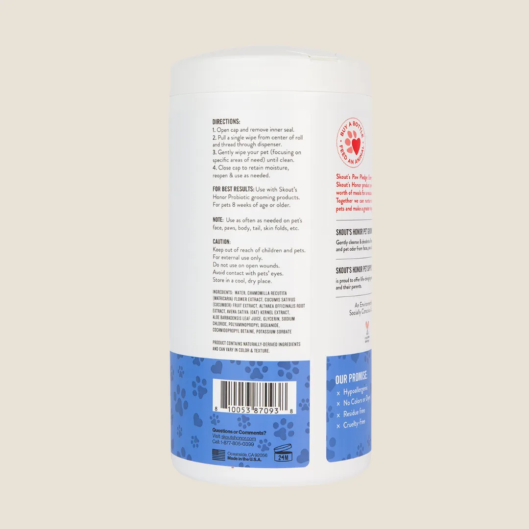 Skout's Honor - Grooming Wipes