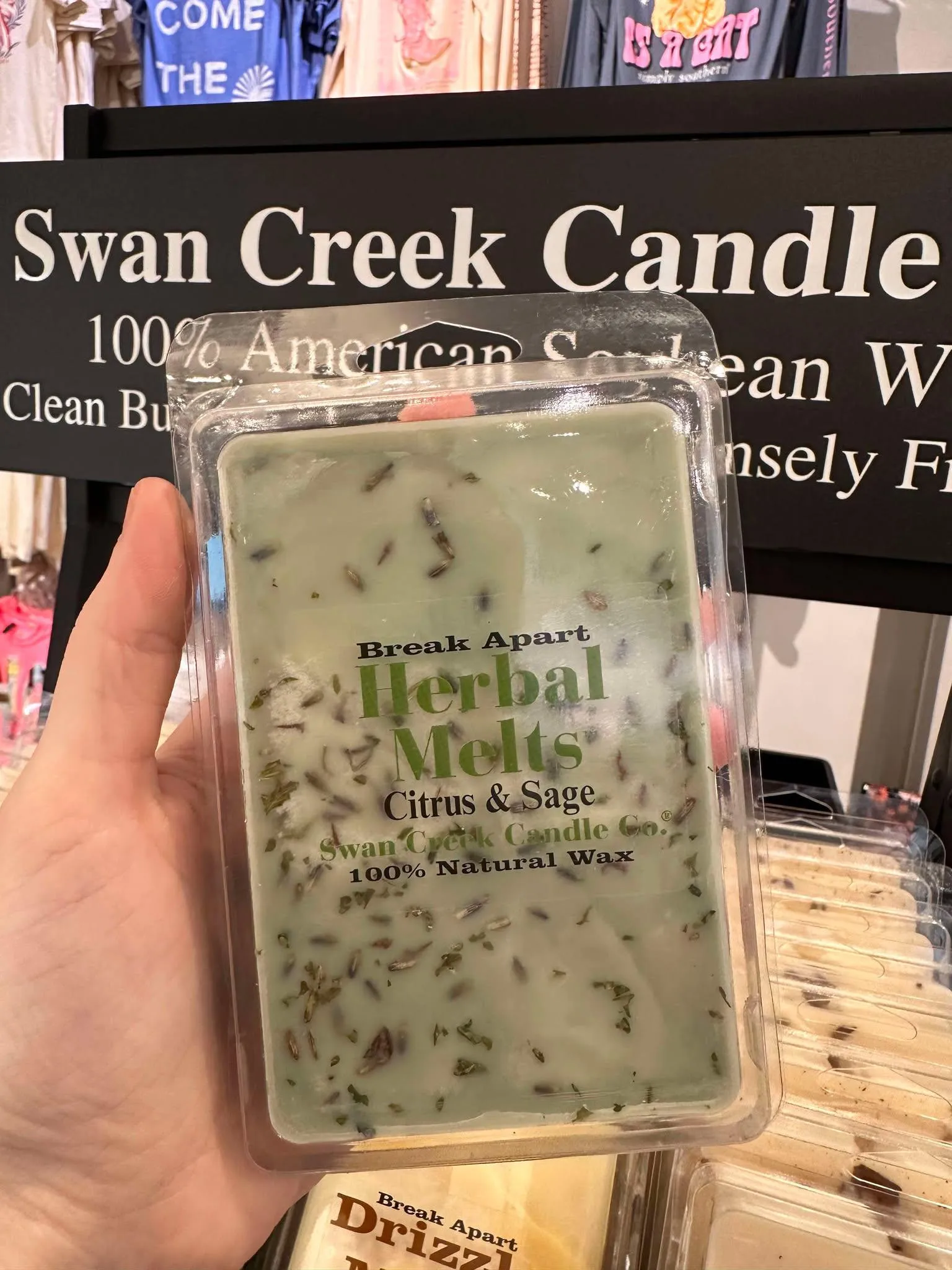 Swan Creek Herbal Melts - Citrus & Sage