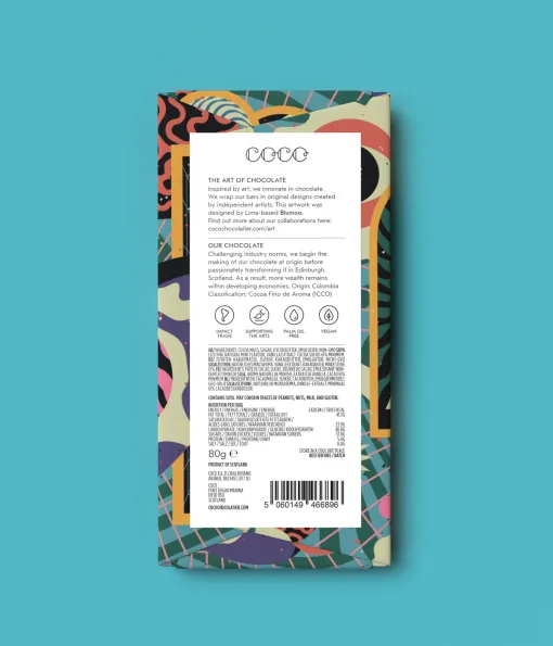 Sweet Mint Dark Chocolate Bar (80g)