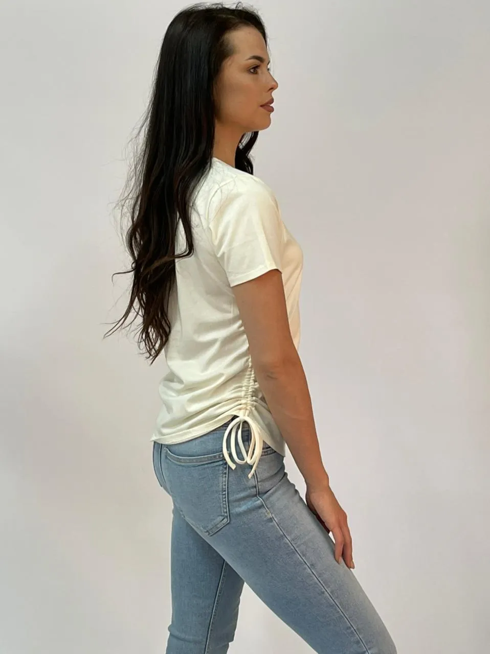 Two Sided Corded T-shirt - S2110b