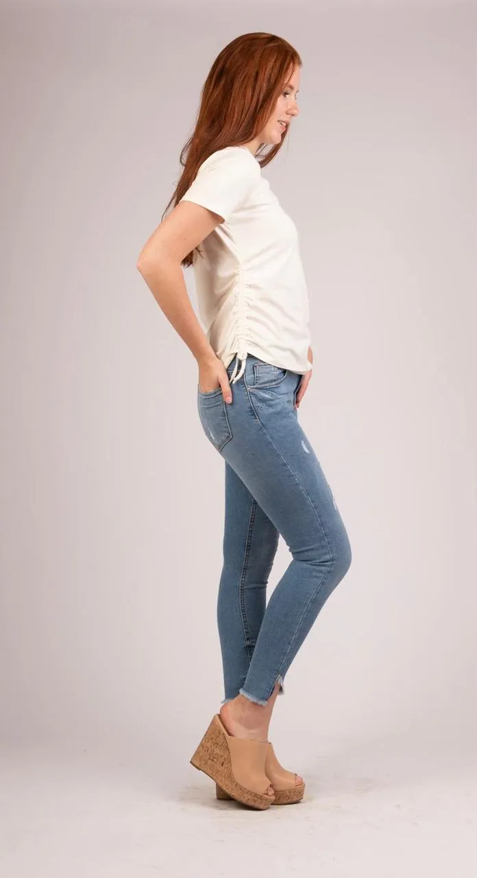 Two Sided Corded T-shirt - S2110b