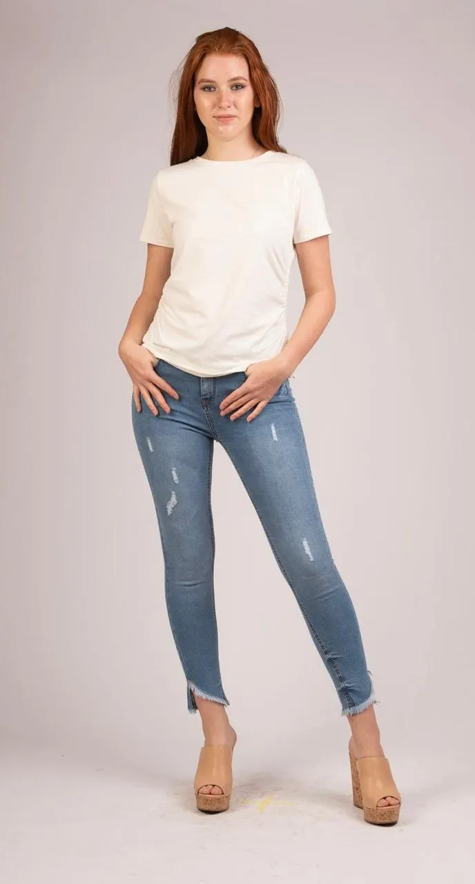 Two Sided Corded T-shirt - S2110b