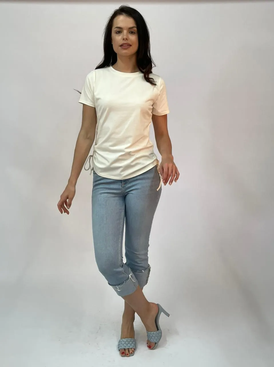 Two Sided Corded T-shirt - S2110b