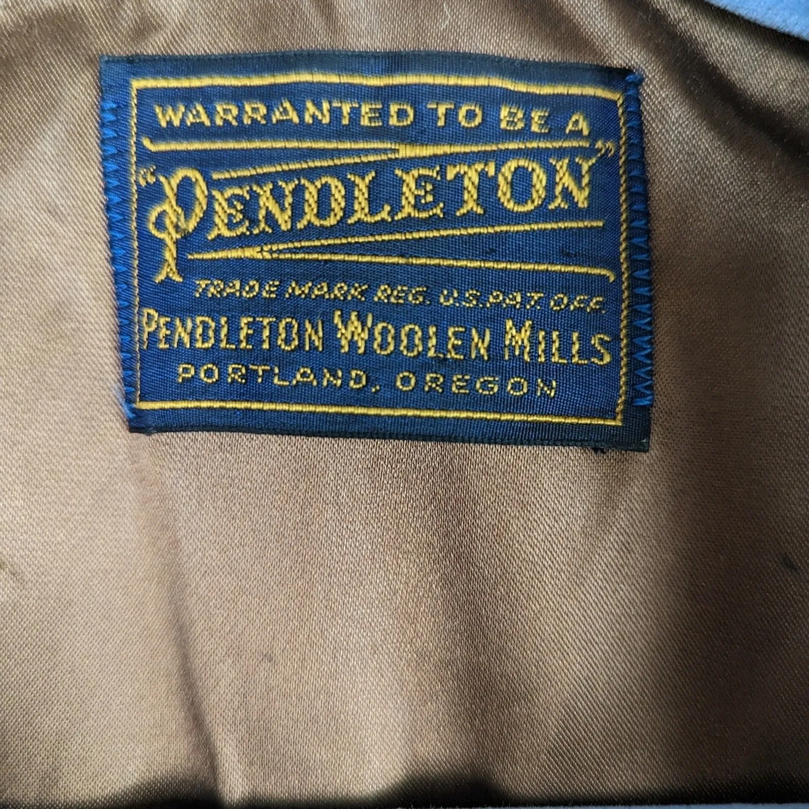 Vintage Pendleton Camel Coat XL